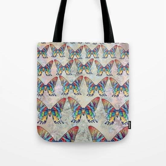 butterfly in the sky Tote Bag