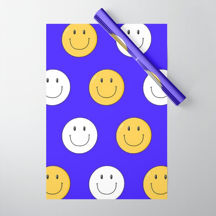 Smiley Faces Wrapping Paper