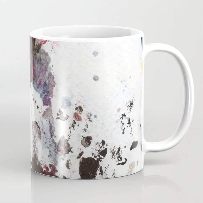 Black and White Confetti Coffee Mug