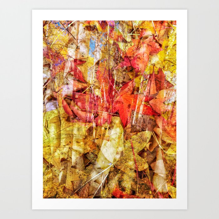 Forest Abstract Art Print