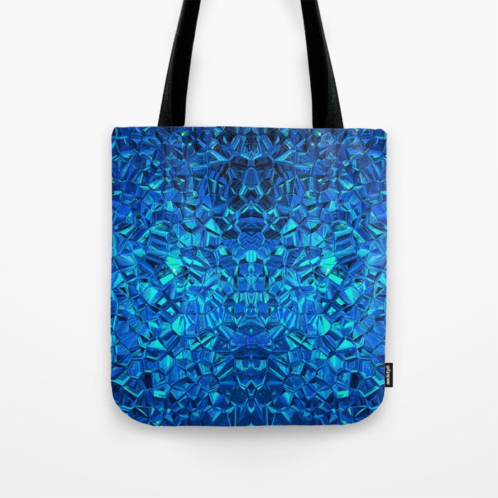 Blue Kryptonite Tote Bag