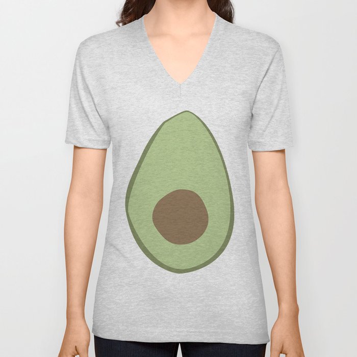 Avocado V Neck T Shirt