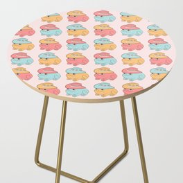 Cute Cowboy Frogs, Frog with Cowboy Hat Pattern , Fun and Colorful Side Table