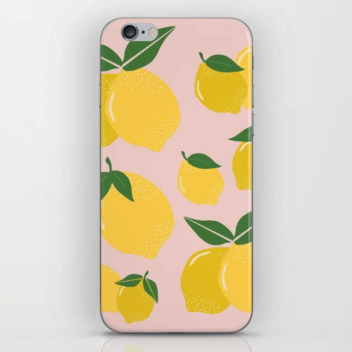 Fruit Market Print Lemon Print Fruit Art Lemons Aesthetic Food Art Abstract Vintage iPhone Skin