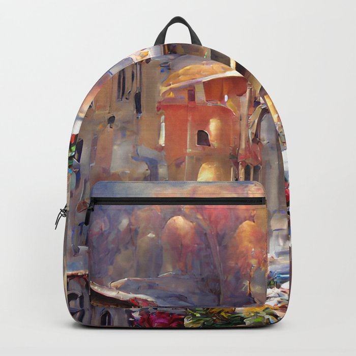 Only snow on italy Backpack