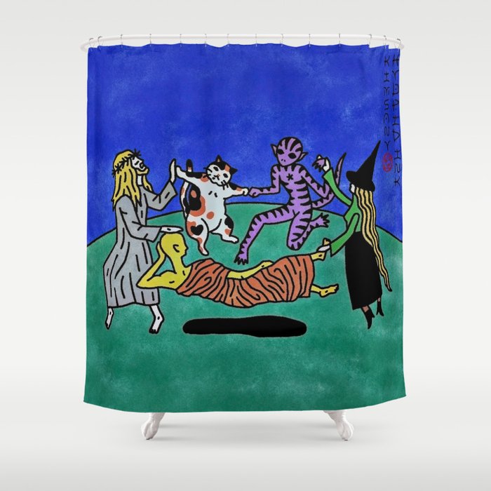 DANCE Shower Curtain