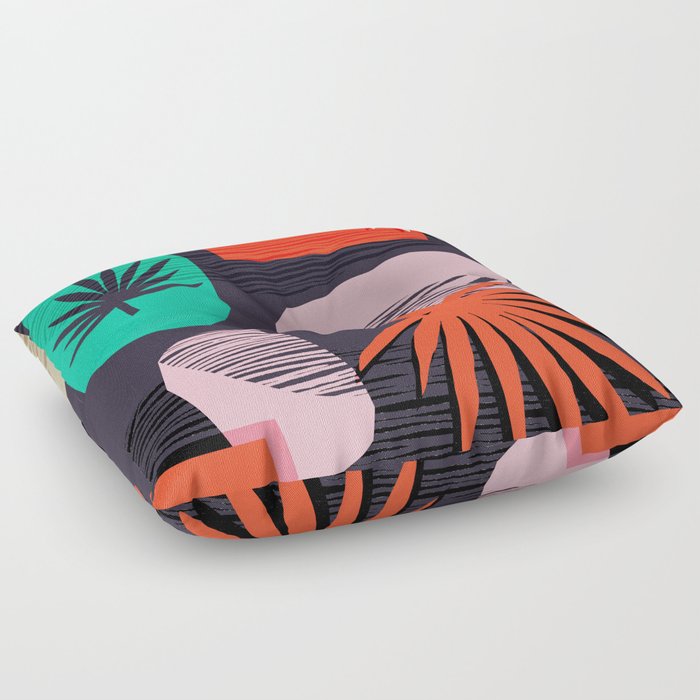 Dank Memphis Style 80 S Throwback Neon Shape Palm House Plant