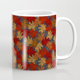  seamless pattern with autumn leaves Coffee Mug