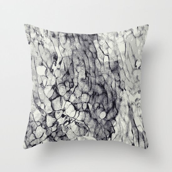 Swept Throw Pillow