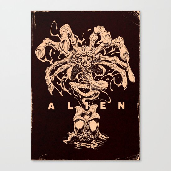 ALIEN: FACEHUGGER Canvas Print