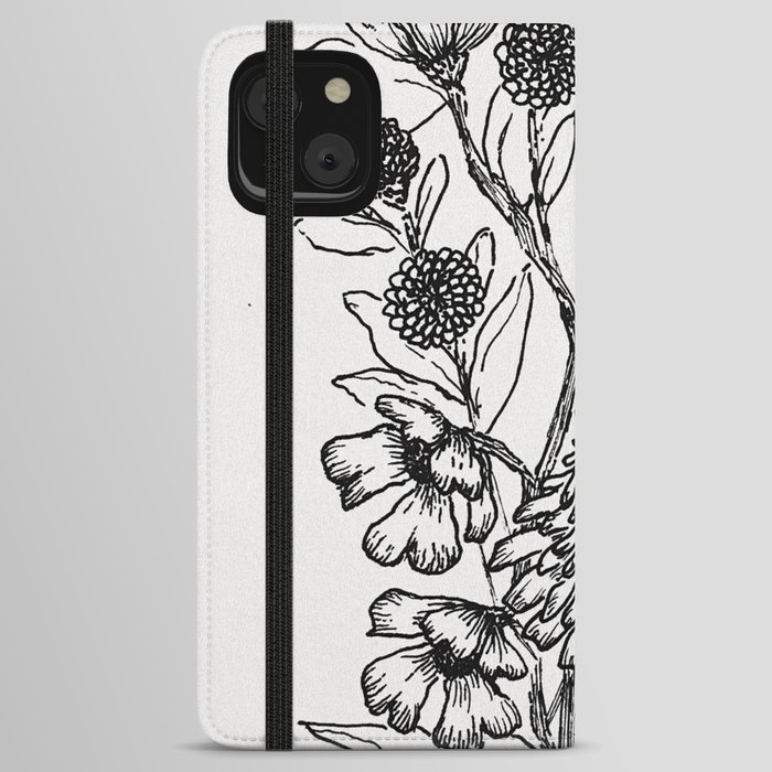 spring floral bouquet iPhone Wallet Case