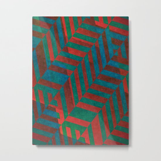Krafted Metal Print