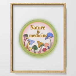 Nature is Medicine Serving Tray