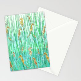 Seahorse Garden Stationery Cards