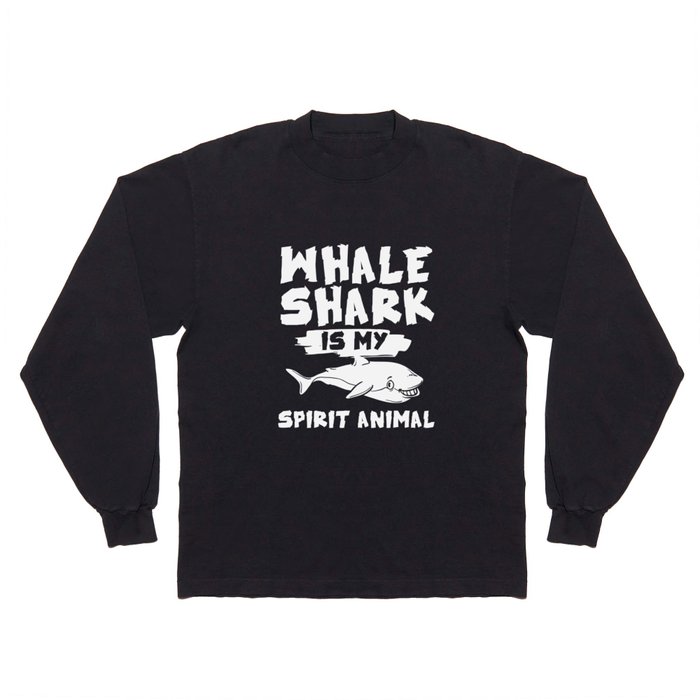 Whale Shark Tooth Mexico Cute Funny Long Sleeve T Shirt