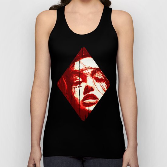 Queen of Diamond Unisex Tank Top