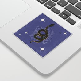 Slither - Very Peri Sticker