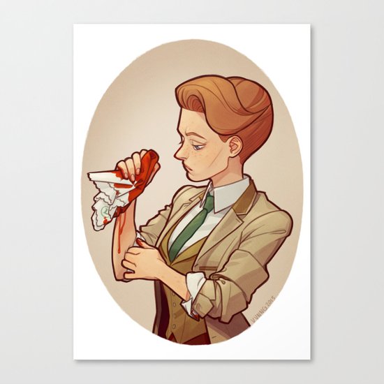 Rosalind Lutece Canvas Print