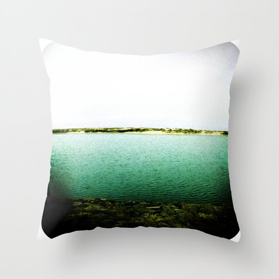 Beach 50 Throw Pillow
