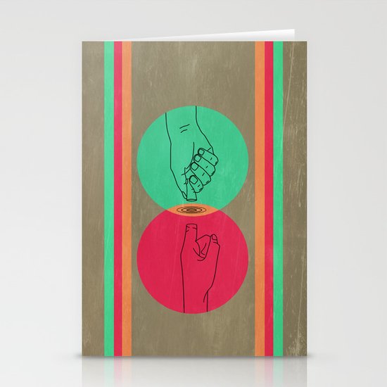 Pull your finger out Stationery Cards