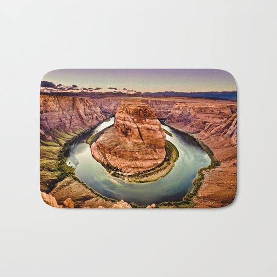 Horseshoe Bend Grand Canyon Arizona Bath Mat