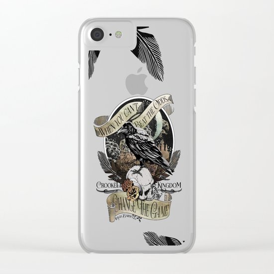 Crooked Kingdom - Change The Game Clear iPhone Case