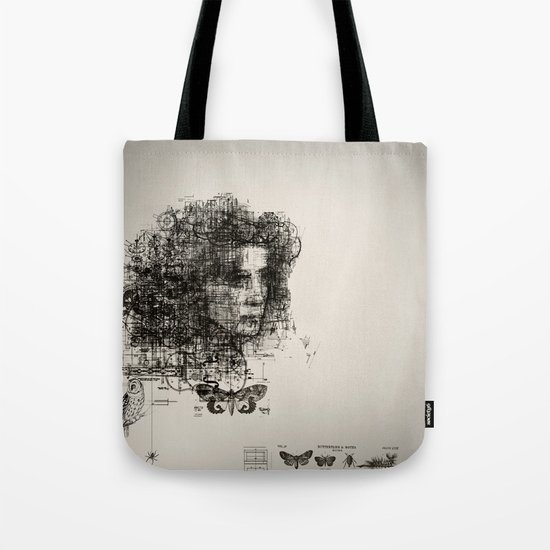 involuntary dilation of the iris Tote Bag