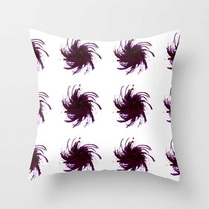 Starry Ink Throw Pillow