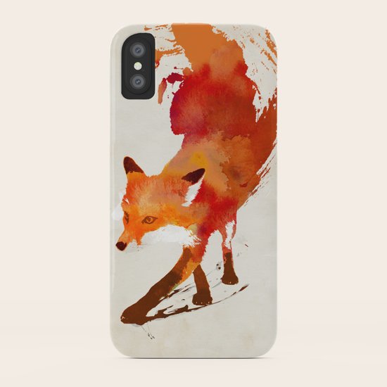 Vulpes vulpes iPhone Case