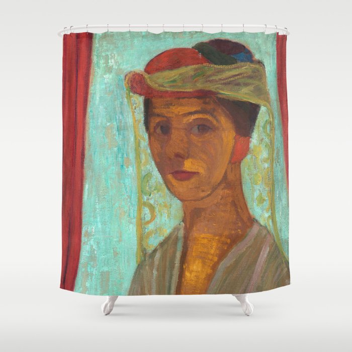 Paula Modersohn Becker Self Portrait Shower Curtain