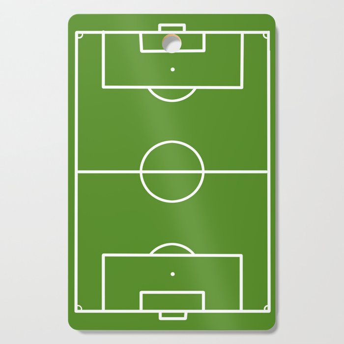 Football Field Fun Design Soccer Field Cutting Board By Efratul