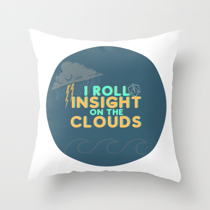 Insight Cloud Throw Pillow