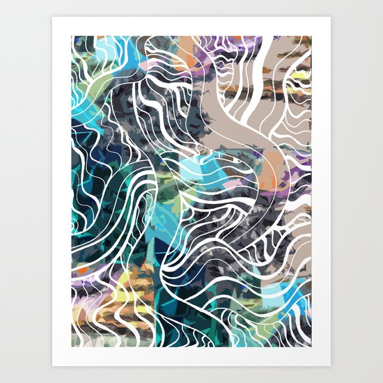 Souls II Art Print