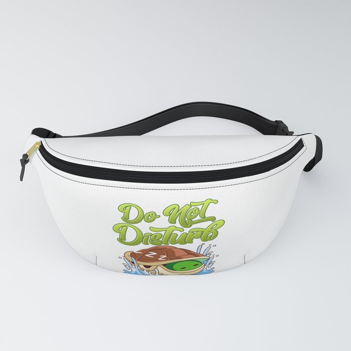 Do Not Disturb Cute Turtle Fanny Pack