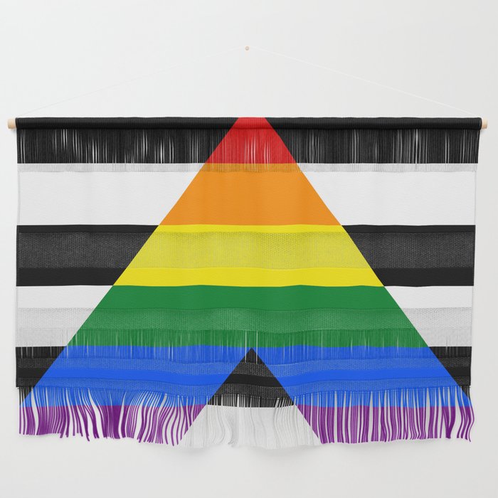 Straight Ally pride flag Wall Hanging