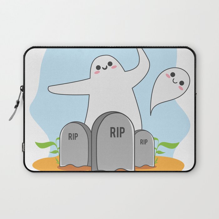 The Happy Ghost Laptop Sleeve