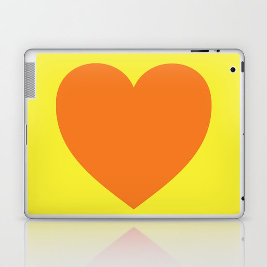 Pop Art Heart Laptop & iPad Skin