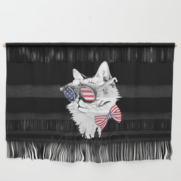 Meowica Cool American Cat Wall Hanging