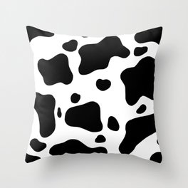 Cow Hide Throw Pillow
