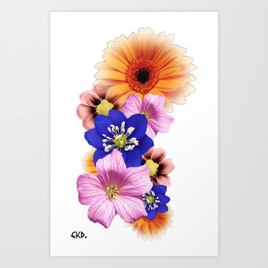 Flower Power. Art Print