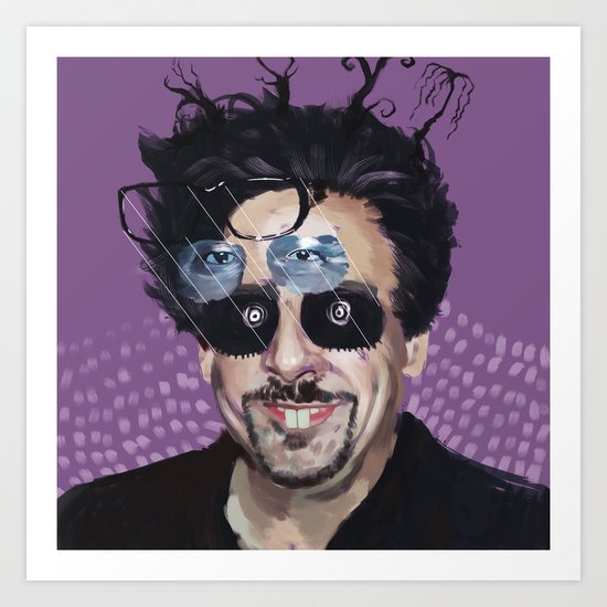 Tim Burton Art Print