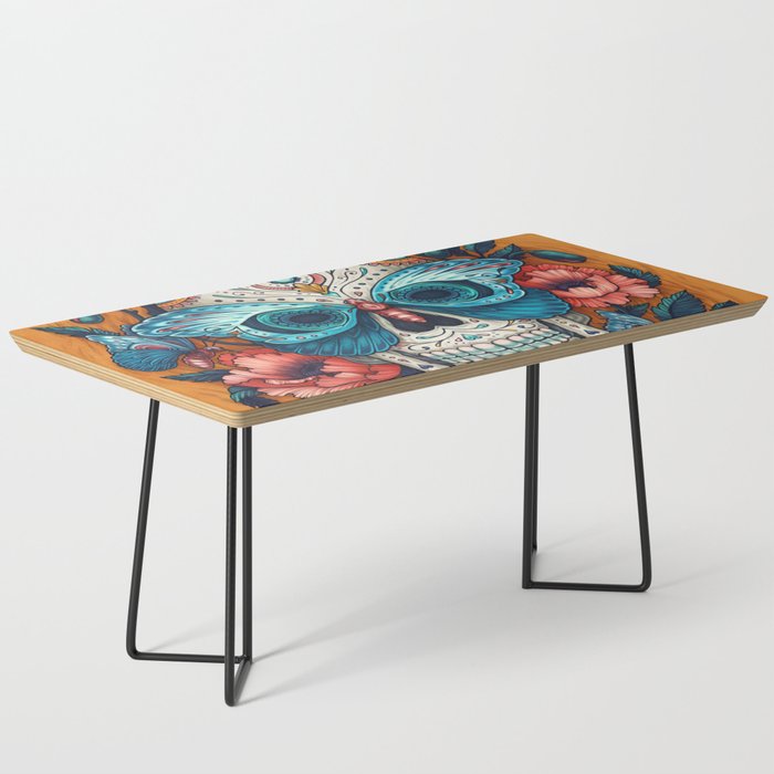 Day Of The Dead Coffee Table By Kateoharailration Society6 Day Of The Dead Coffee Table