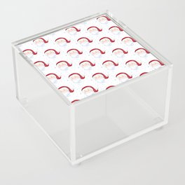 Christmas Pattern Santa Noel Acrylic Box