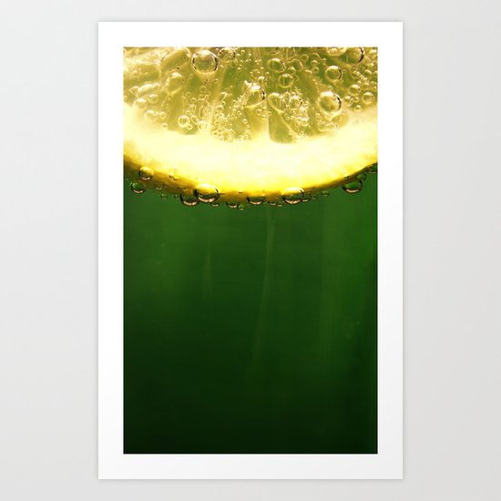 lemon Art Print