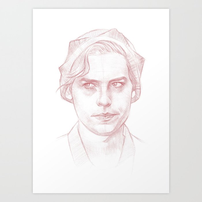 Jughead Jones Riverdale Art Print By Korobovart Society6