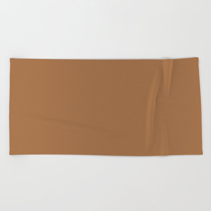 MEERKAT BROWN COLOR Beach Towel