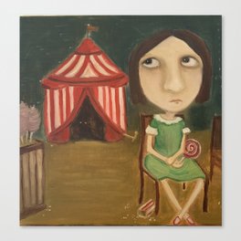 'C' is for Circus Canvas Print