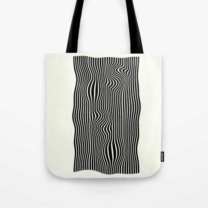 Abstract Lines Tote Bag