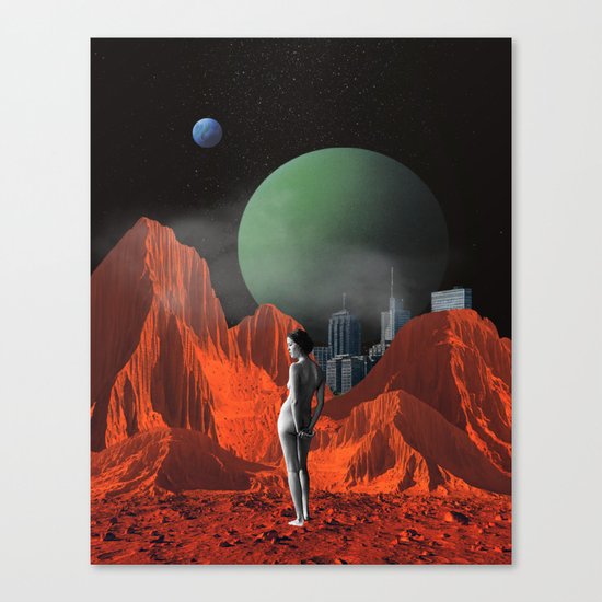 Red Planet Canvas Print