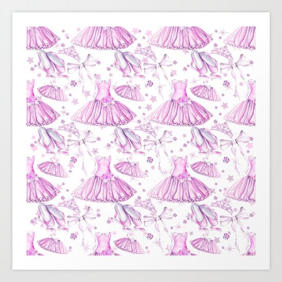 Ballerina #5 Art Print